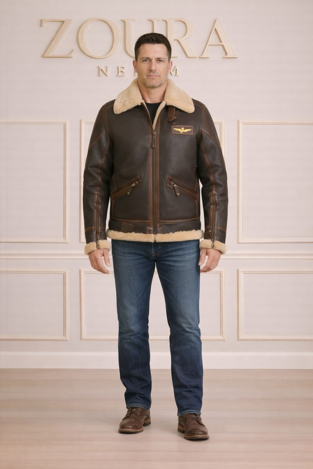 TORVALD | CHAQUETA DE CUERO