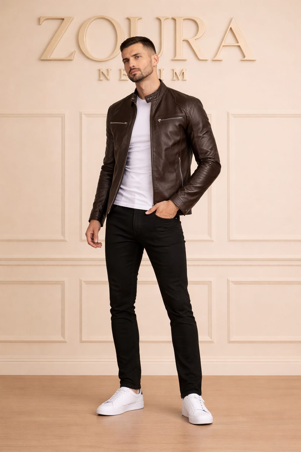 ARVYN | CHAQUETA DE CUERO