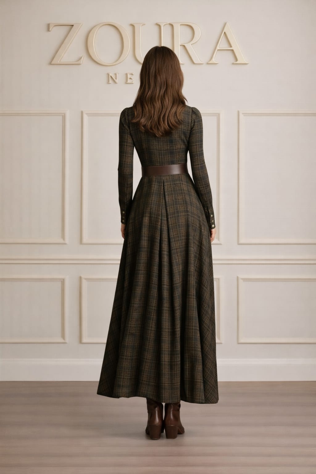 ELORYN | VESTIDO A CUADROS