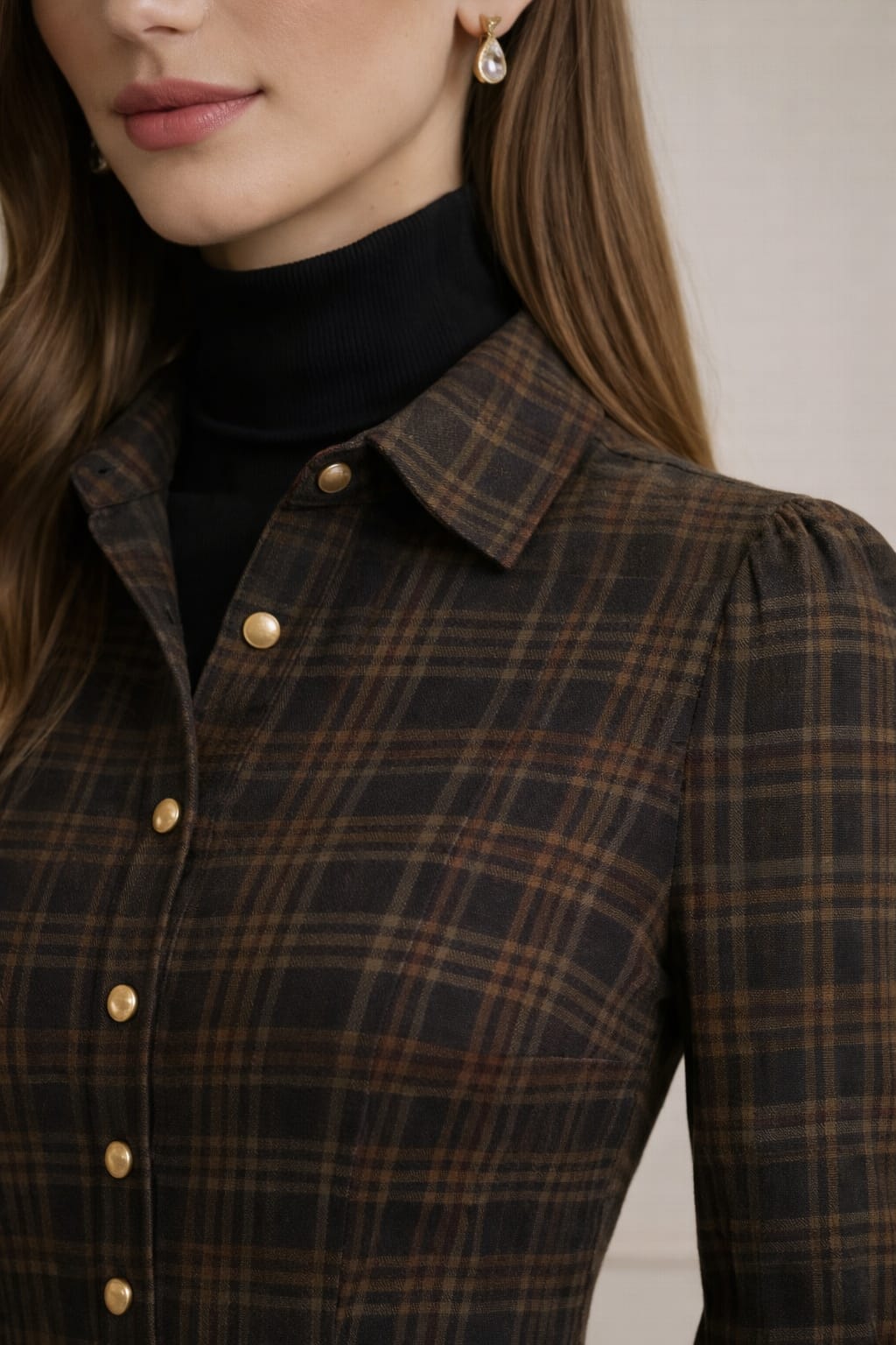 ELORYN | VESTIDO A CUADROS