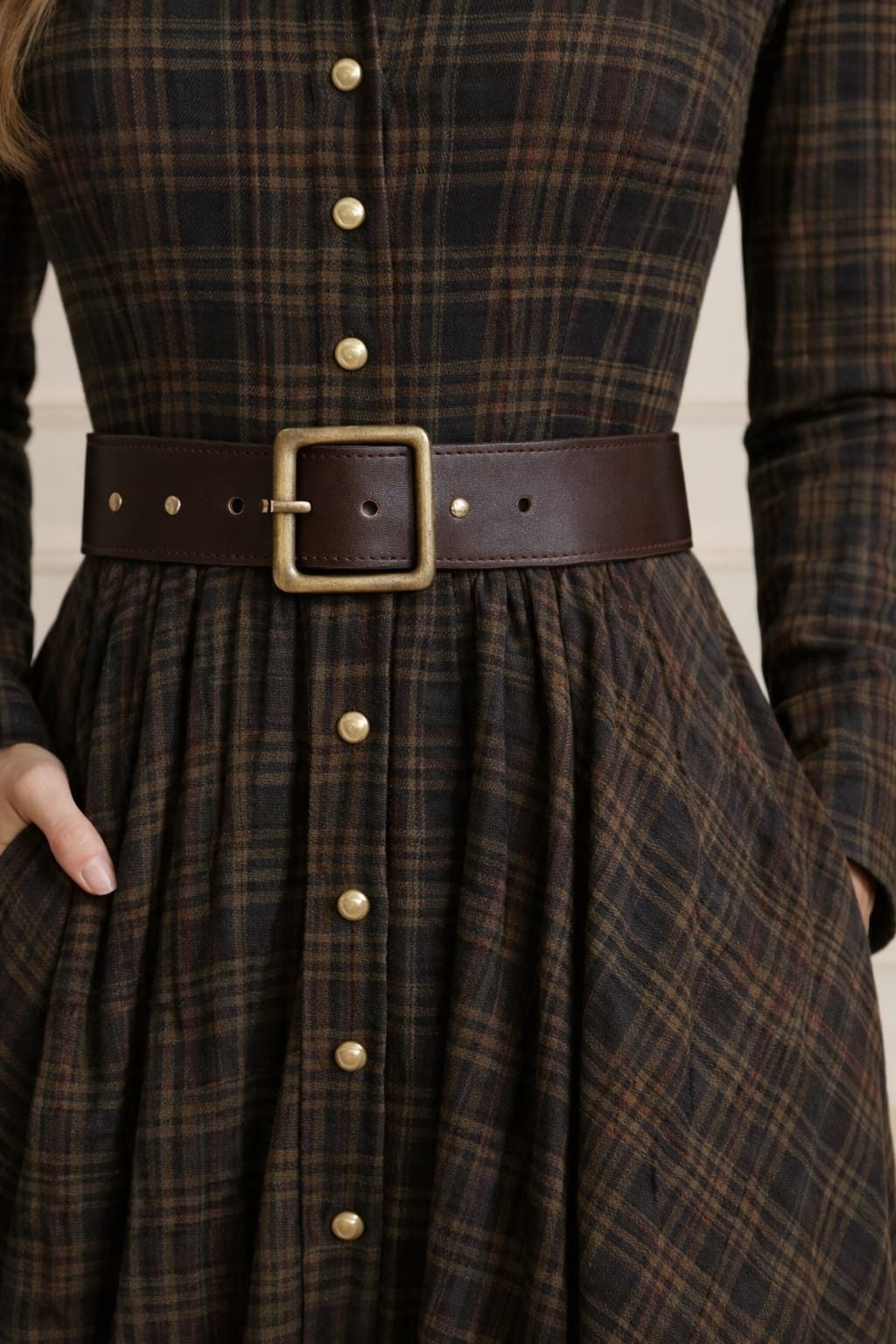 ELORYN | VESTIDO A CUADROS