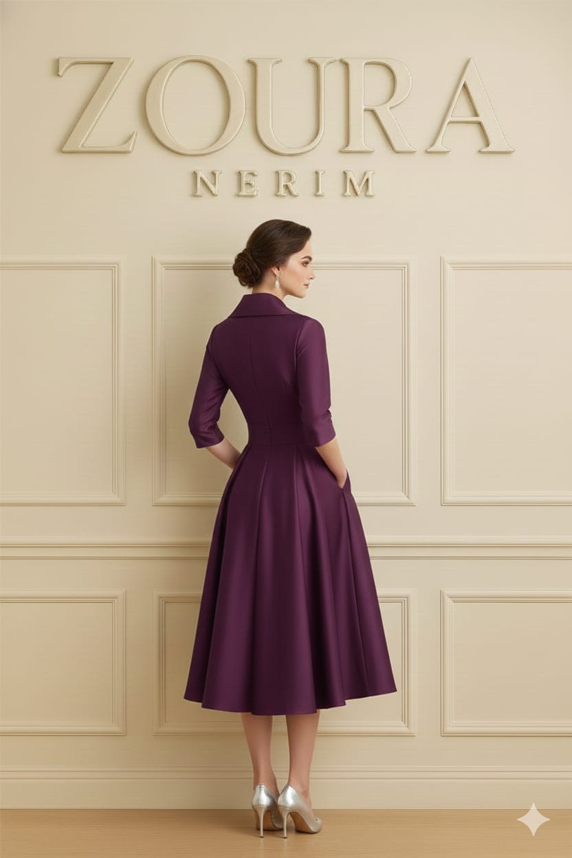 CORVIA | VESTIDO MIDI ELEGANTE