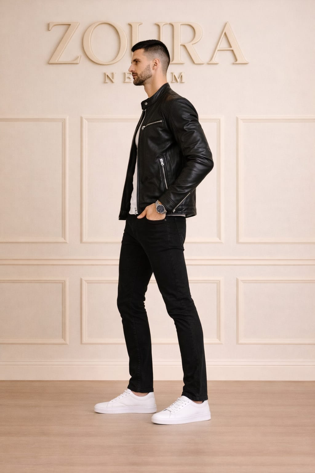 ARVYN | CHAQUETA DE CUERO