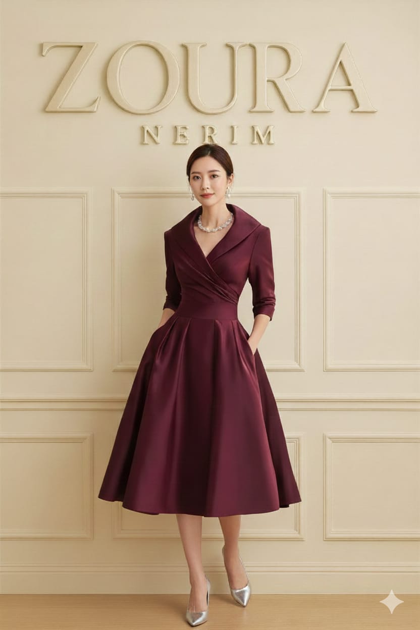 CORVIA | VESTIDO MIDI ELEGANTE