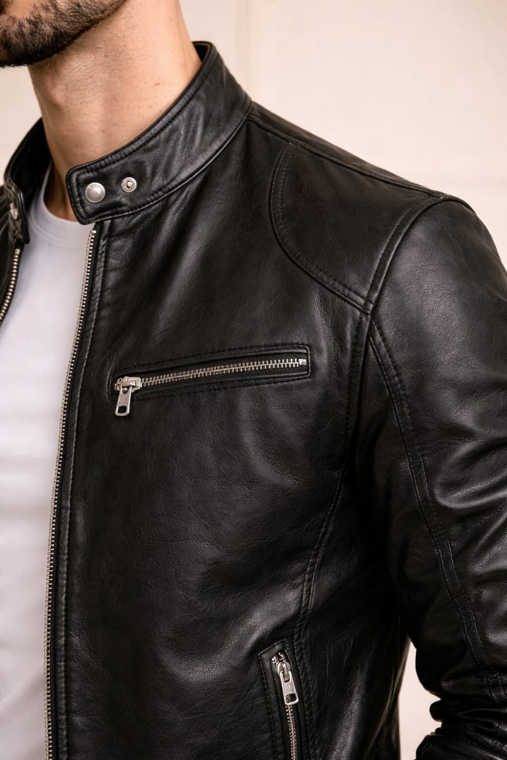 ARVYN | CHAQUETA DE CUERO