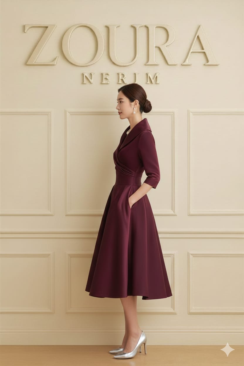 CORVIA | VESTIDO MIDI ELEGANTE