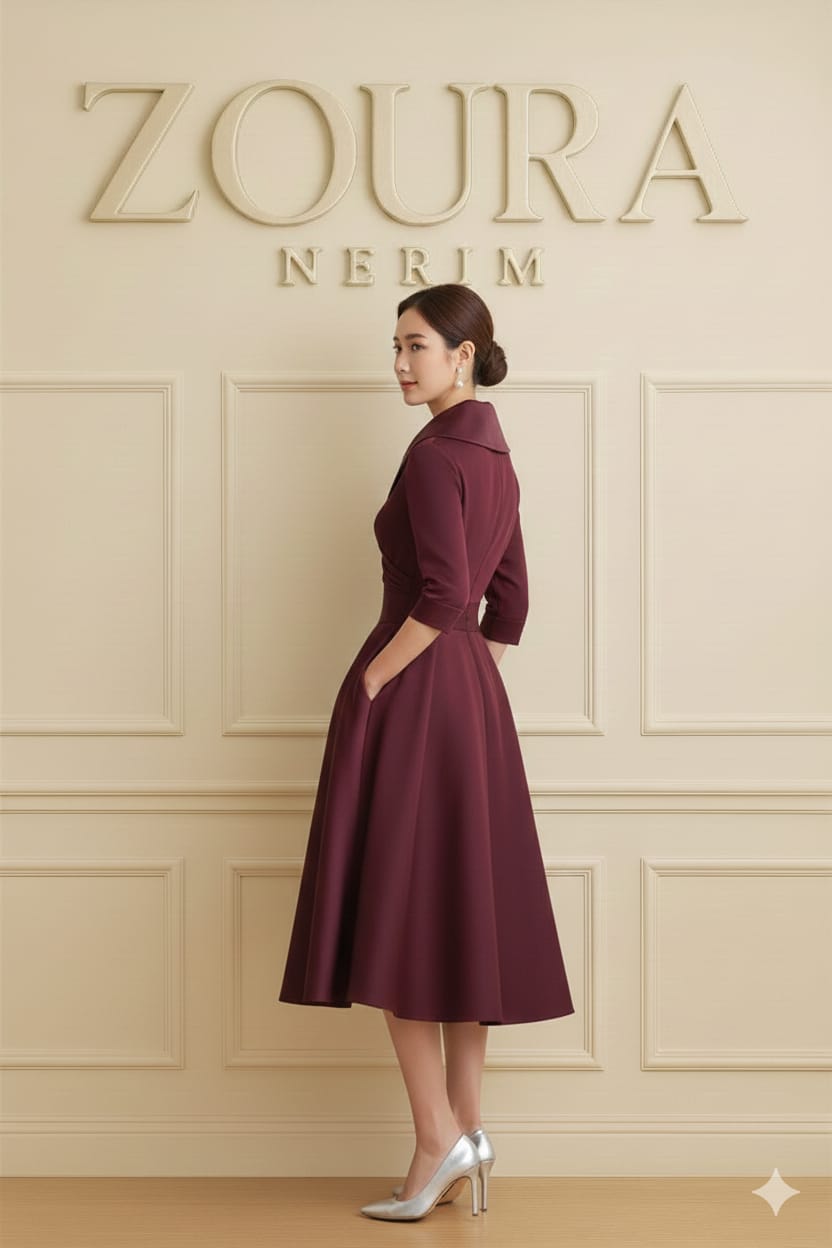 CORVIA | VESTIDO MIDI ELEGANTE