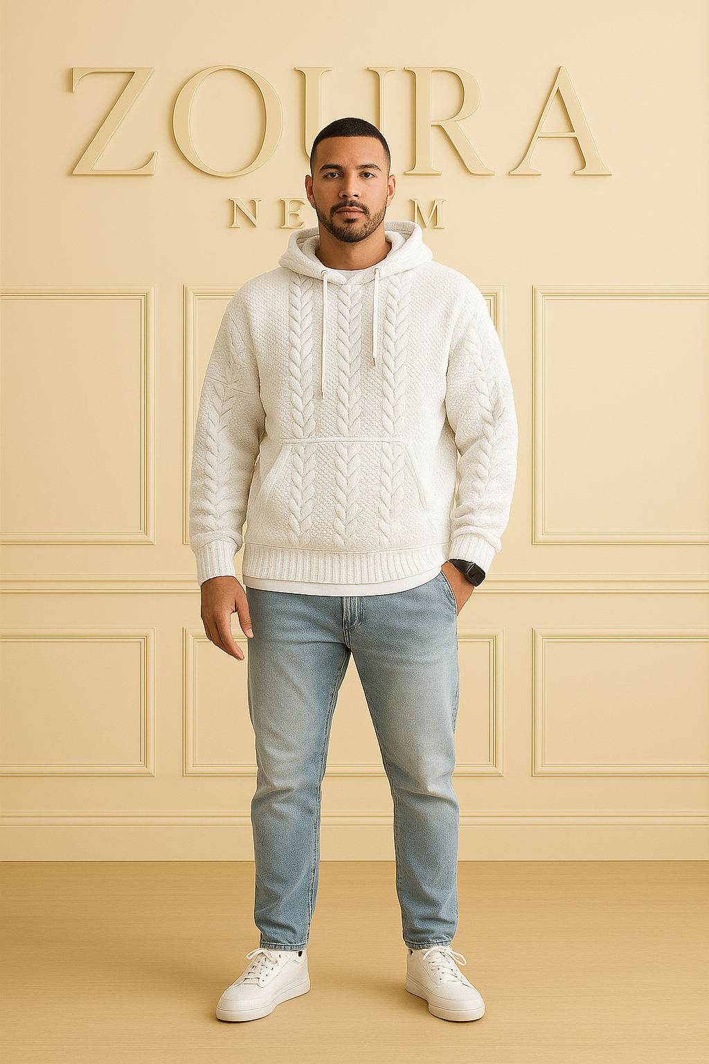 DAERON | SUDADERA CON CAPUCHA