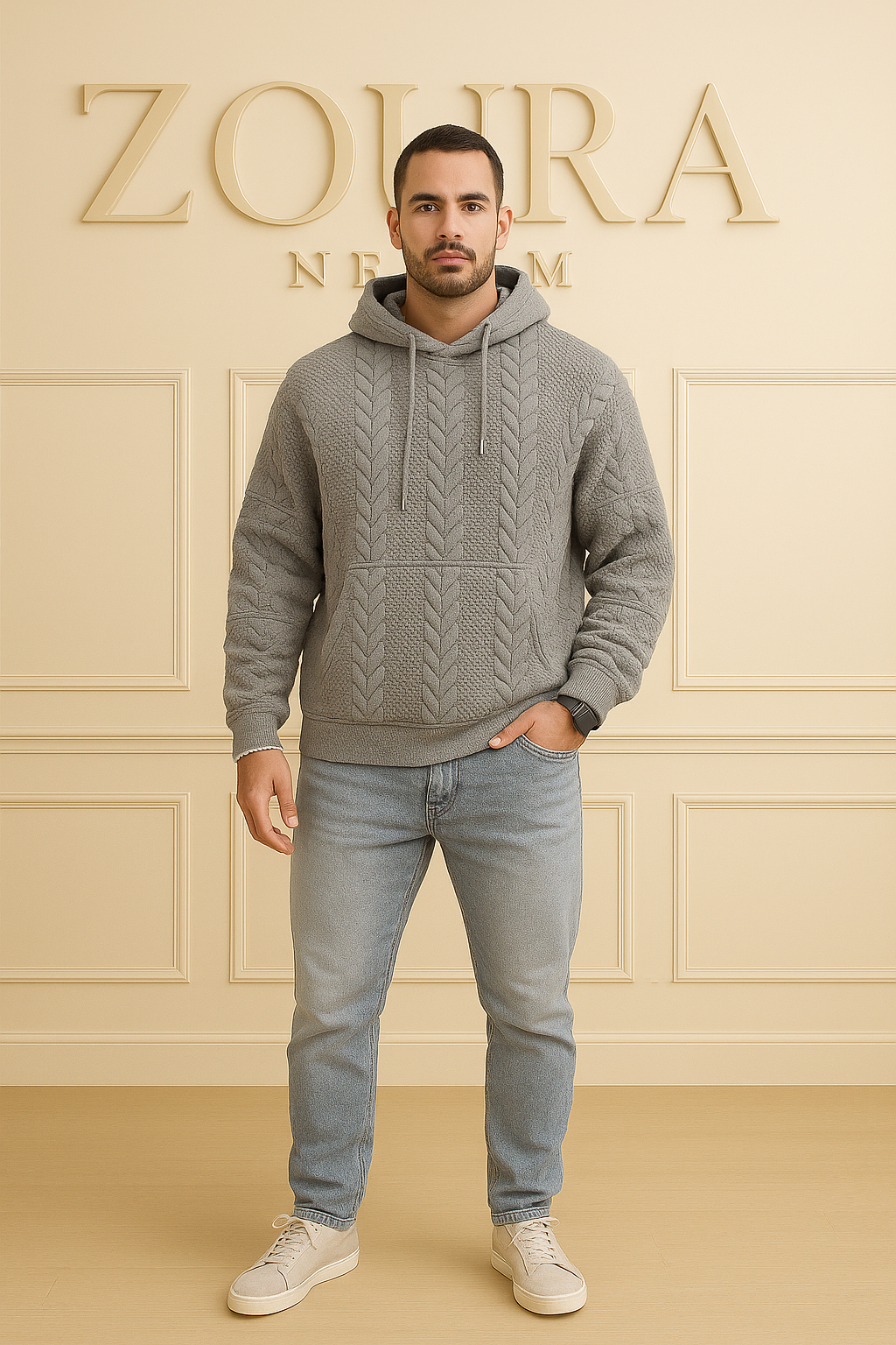 DAERON | SUDADERA CON CAPUCHA