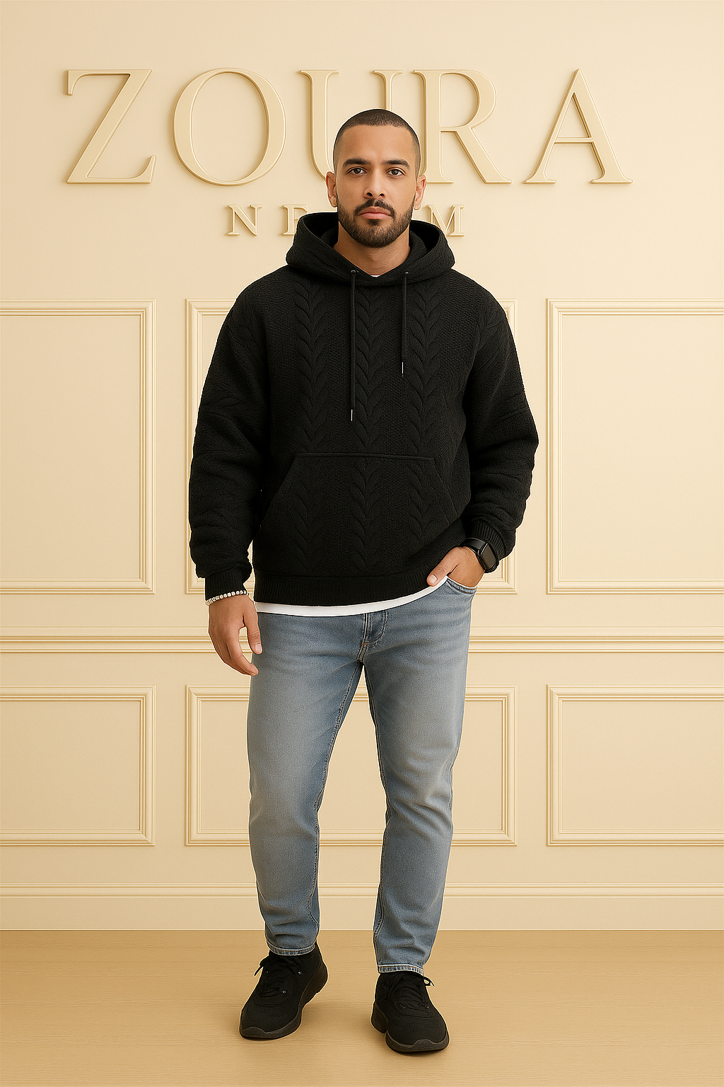 DAERON | SUDADERA CON CAPUCHA