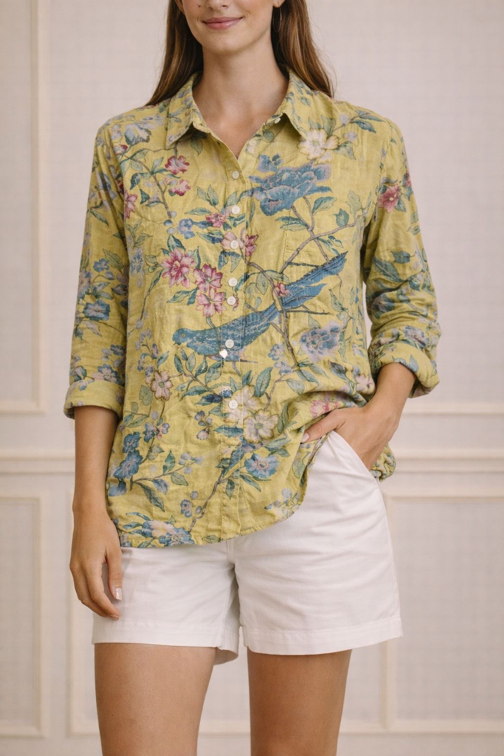 SYLVIE | CAMISA LINO