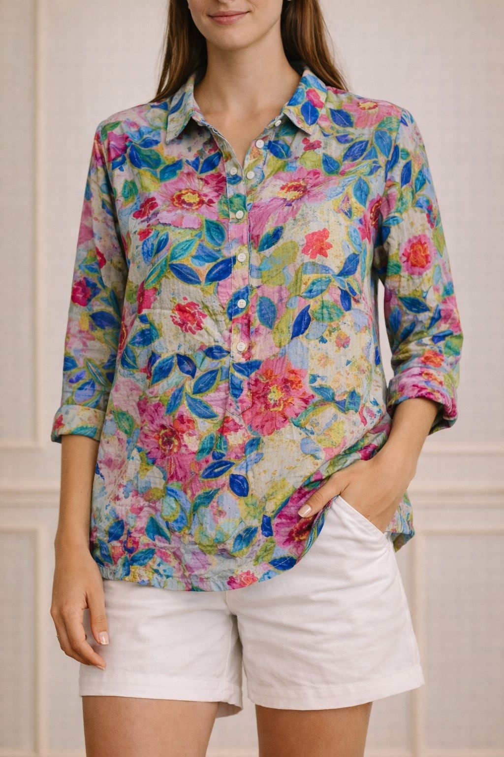 SYLVIE | CAMISA LINO