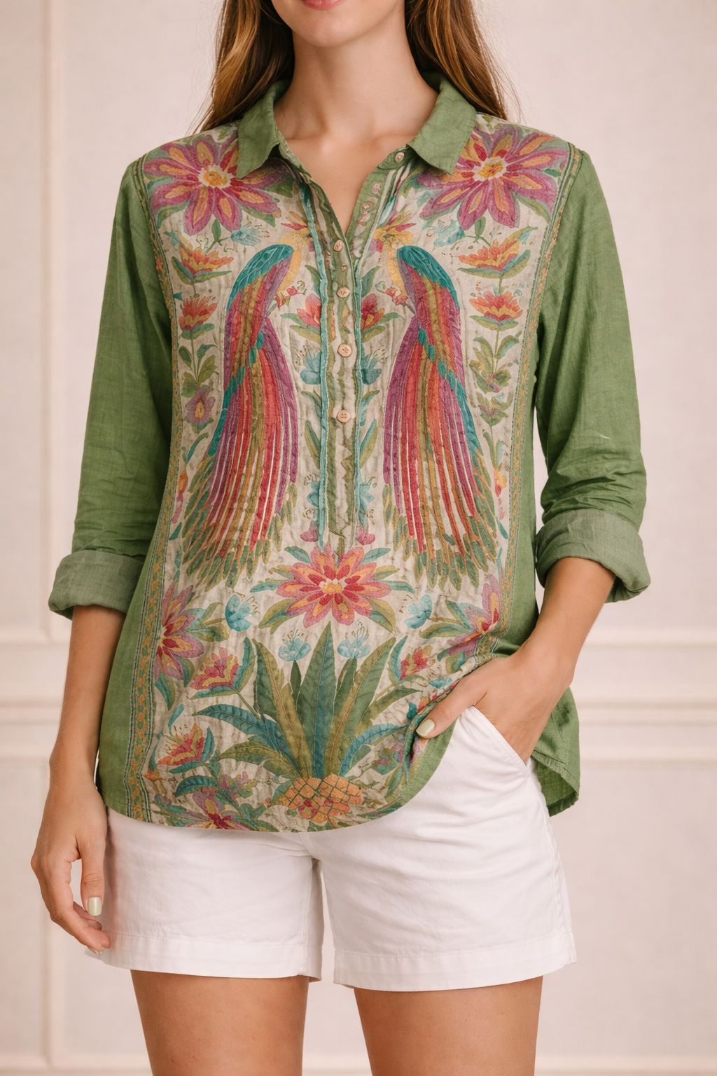 SYLVIE | CAMISA LINO