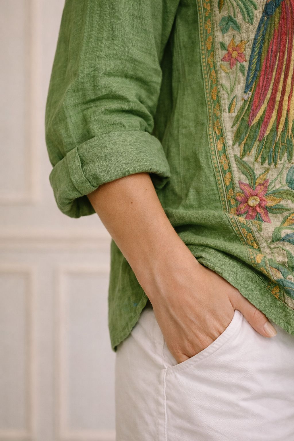 SYLVIE | CAMISA LINO