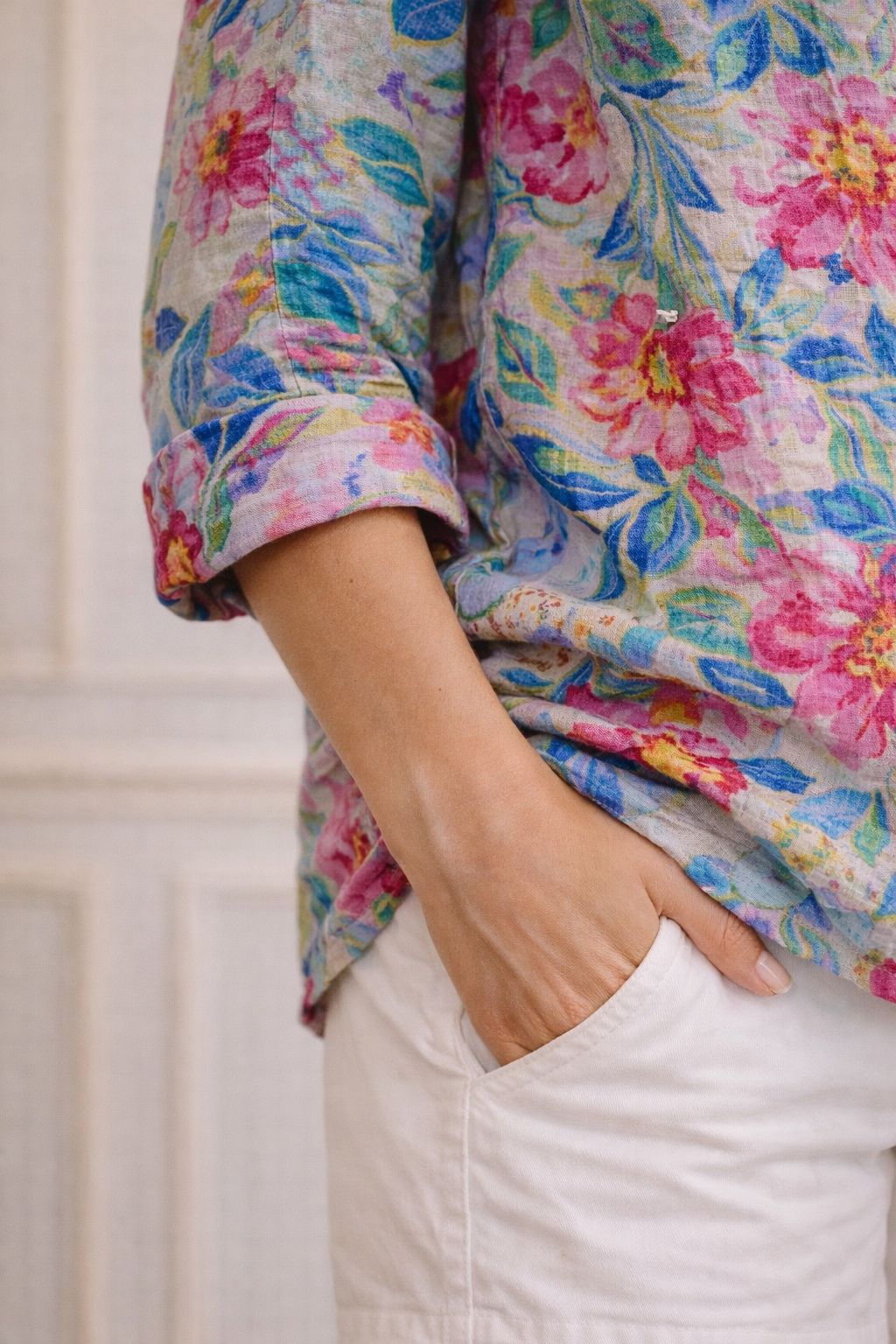 SYLVIE | CAMISA LINO