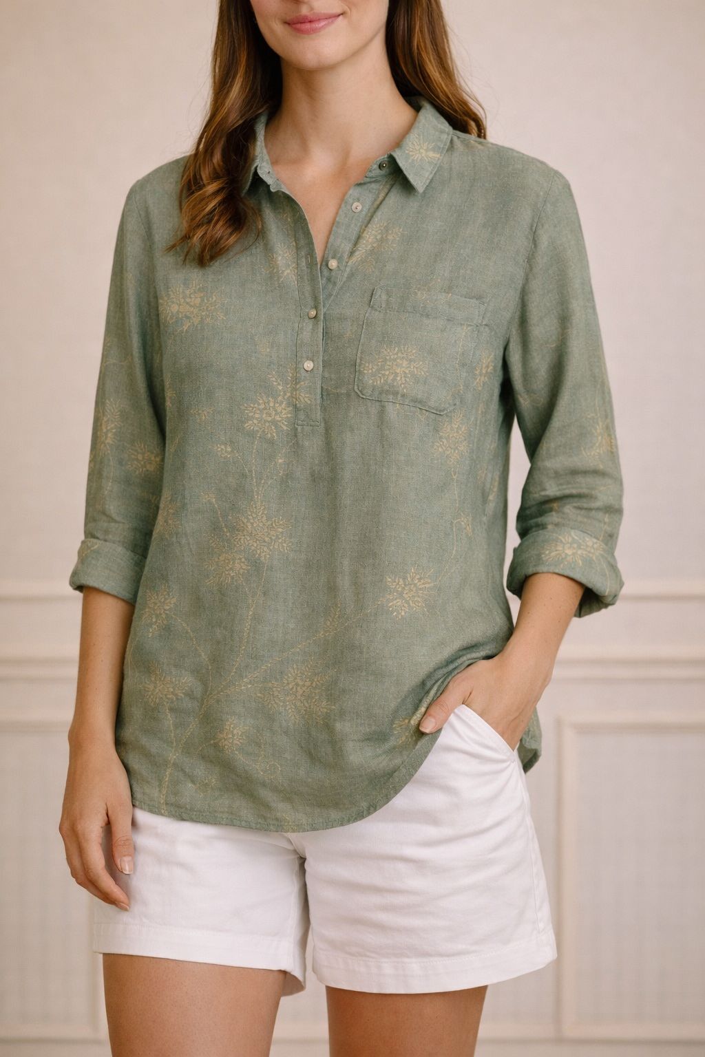 SYLVIE | CAMISA LINO