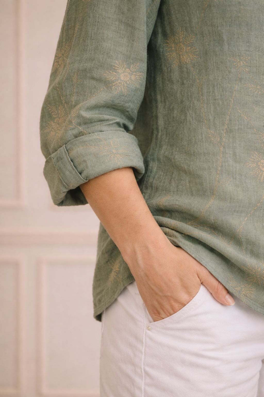 SYLVIE | CAMISA LINO