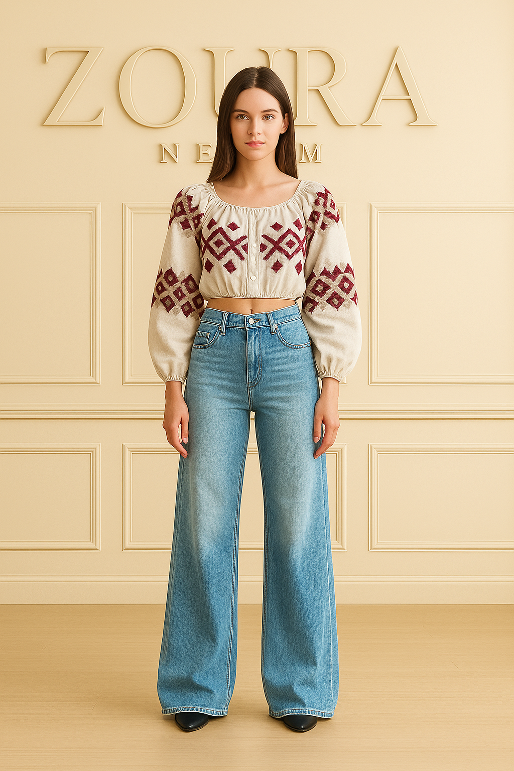 YRAEL | PANTALON DENIM