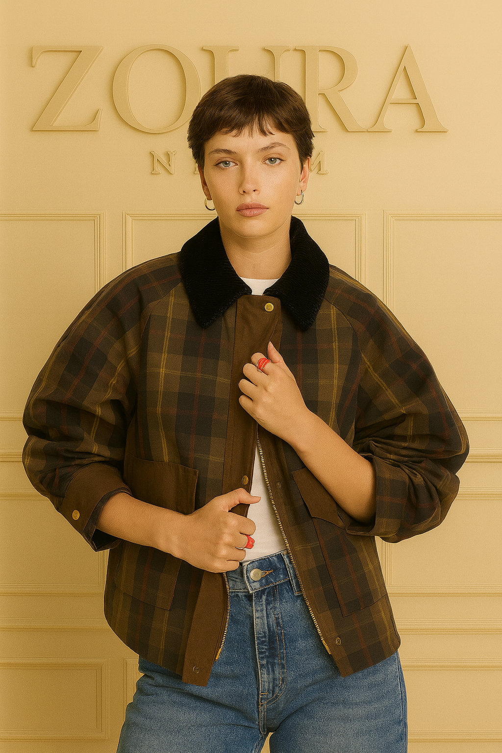 CASTANEA | CHAQUETA ESTILO LEÑADORA